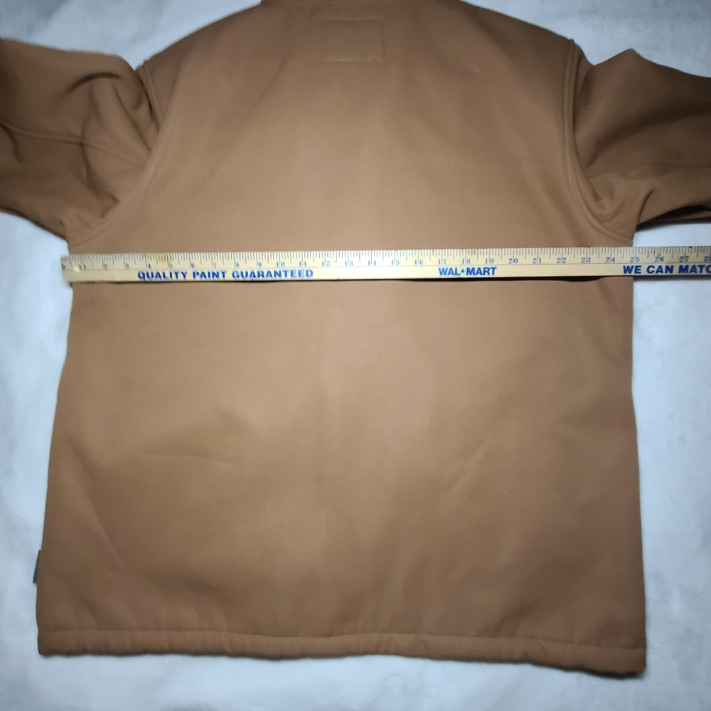 Free Country Wind River Burly Canvas Softshell Jacket with Stand-Up Collar - Picture 4 of 8